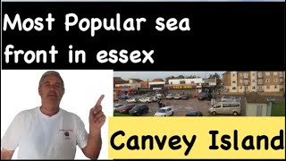 Canvey walking tour canvey island Essex England canvey sea front 2022 [upl. by Ezekiel]