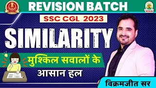 🔴DAY 08  FREE REVISION BATCH  SIMILARITY  Reasoning By Vikramjeet sir  ssccgl2023 [upl. by Adaminah619]