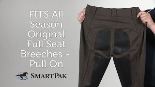 FITS All Season Original Full Seat Breeches  Pull On Review [upl. by Grube]