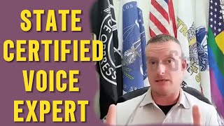 JEREMY DEWITTE STATE CERTIFIED VOICE EXPERT [upl. by Bryan363]