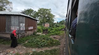 Journey with Ramsagor Express Train  Trains of BD [upl. by Glass]