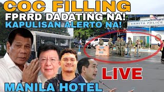 BALPINAS IS LIVE NOW COC FILLING MANILA HOTEL RIZAL PARK MANILA [upl. by Cherish]