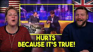 Americans Come With A Set Of Instructions  The Jonathan Ross Show Reaction [upl. by Strohben]