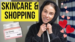 Skincare amp Shopping  Skincare Vlog [upl. by Ransell]