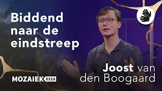 Biddend naar de eindstreep  Joost van den Boogaard  Gebarentolk  27 oktober 2024 [upl. by Brion44]