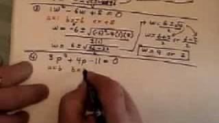 Using the Discriminant in a Quadratic Equation [upl. by Nnyla946]