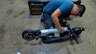 Unboxing Evercross Electric Scooter with 800W Motor Up to 28MPH amp 25 Miles10 Solid Tires [upl. by Toblat]