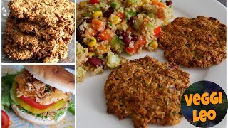 Italienische BuchweizenBurger  veganes Thermomix Rezept [upl. by Ronal]