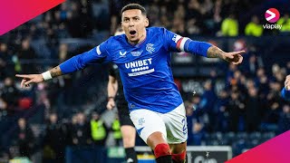 HIGHLIGHTS  Rangers 10 Aberdeen  James Tavernier delivers cup glory for Rangers [upl. by Yalonda]