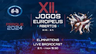 XII Jogos Europeus  Prague  Eliminations 2112024 [upl. by Hayse470]