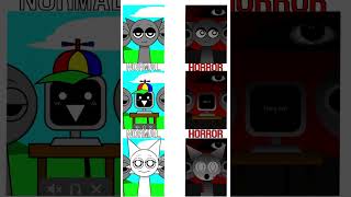 Incredibox Sprunki Normal or Horror Version shorts sprunki incredibox [upl. by Lrat677]