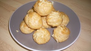 Comment faire des gougères traditionnelles Recette des gougères [upl. by Neelav]