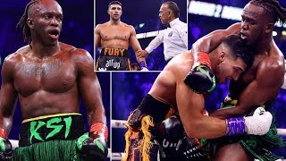 KSI in talks over Tommy Fury rematch after controversial ending to last boxing clash [upl. by Dupuis257]