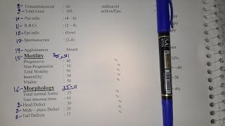 قراءة تحليل السائل المنويSemen analysis [upl. by Basso565]