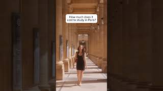 How much does it cost to study in Paris 🇫🇷 businessschool france [upl. by Lezah]