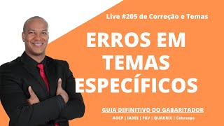 ⚜️COMO APRESENTAR CORRETAMENTE A RESPOSTA EM TEMAS DE CONHECIMENTO ESPECÍFICO  Live 205 [upl. by Alisun201]