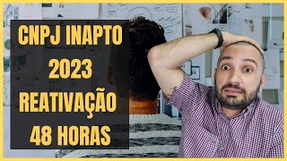 CNPJ INAPTO COMO RESOLVER 2023 [upl. by Hildegaard]