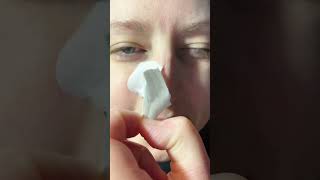 Biore Pore Strip nose blackheads pore strip removal [upl. by Aziar131]