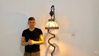 LAMBADER YAPIMI  FLOOR LAMP CONSTRUCTİONİç Mimar [upl. by Pedaias]