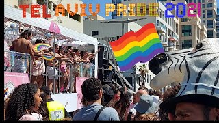 Tel Aviv Pride Parade 2021  Israel 2021 [upl. by Halimak]