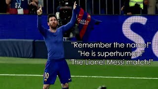 Lionel Messi ft Rob Palmer ● Iconic Commentaries  HD [upl. by Ididn]