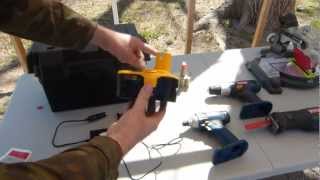 Run Ryobi Tools From Car Battery [upl. by Sheffie]