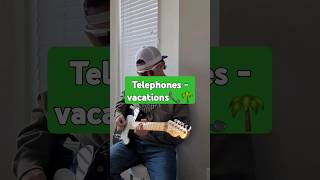 Telephones vacations guitarcover telecaster pitvipers coachella [upl. by Laughlin]