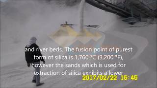 What is silica sand  432018 [upl. by Niemad]