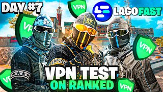 LagoFast VPN Test In Warzone RANKED  Day 7 [upl. by Heron970]