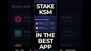 The Best Way to Stake KSM – Nova Wallet [upl. by Arhoz]