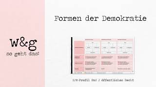 RampS 2 öffentliches Recht  5 Formen der Demokratie [upl. by Bik]