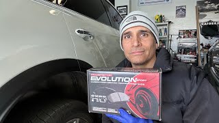 2022 Infiniti QX60 Rear Brake Install [upl. by Anirroc405]