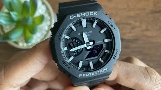 The Best Budget G Shock GA21001ADR AKA Casioak Review [upl. by Drarehs]