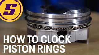 How to Clock Piston Rings Gap Orientation and Install Tips [upl. by Gnav]