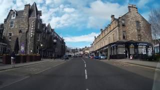 Spring Drive Into Pitlochry Highland Perthshire Scotland [upl. by Hsakiv17]