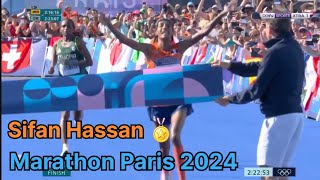 Olympic  Marathon Sifan Hassan wins gold 🏅 [upl. by Beard572]