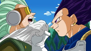 Vegeta Ultra Ego vs Granola Fan Animation [upl. by Semreh]