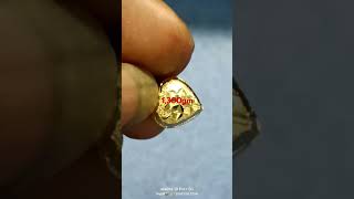 916 hallmarking gold pendant  locket subscribe jewellery shortvideo viralvideo [upl. by Razal]