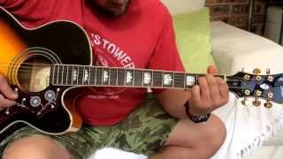 Carly SimonNobody does It BetterAcoustic Guitar Lesson [upl. by Nirraj537]