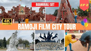 Ramoji Film City  Part 2  Baahubali Set Tour  Rhk Vlogs Official [upl. by Dario]