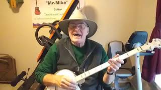 Mr Mike 2 finger banjo Gentle on my mind [upl. by Arhaz]