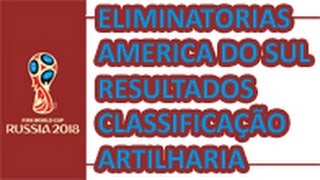 CLASSIFICAÇÃO ELIMINATÓRIAS AMERICA DO SUL ATUALIZADO 14ª RODADA [upl. by Thetis]