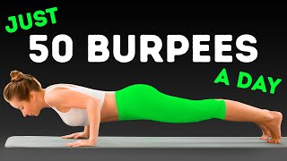 I Did Just 50 Burpees a Day Heres What Happened in a Month [upl. by Anyahc737]