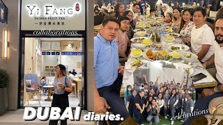 DUBAI Diaries Daikan Ramen Yi Fang Taiwan Fruit Tea Asia Kitchen amp Bella Rose Celebrations ❤️ [upl. by Asta903]