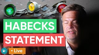 LIVE Habeck nach AmpelAus  So geht es für die Grünen weiter [upl. by Rutra441]