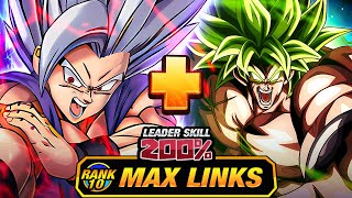 THE STRONGEST ROTATION IN DOKKAN LR BEAST GOHAN  LR FULL POWER SSJ BROLY DBZ Dokkan Battle [upl. by Merth]