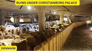 RUINS UNDER CHRISTIANBORG PALACE  COPENHAGEN  DENMARK 22  BINU [upl. by Negah]