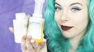 FRISEURIN testet OLAPLEX bei BLONDIERTEN  BUNTEN HAAREN  Langzeit Review [upl. by Mali]