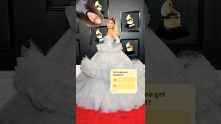 Did Ariana Grande Get Nominated for a Grammy 🤔 music grammys arianagrande wicked [upl. by Eatnuhs]