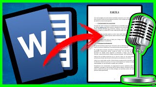 Cómo escribir en WORD DICTADO POR LA VOZ Ya no uses teclado [upl. by Apfel552]